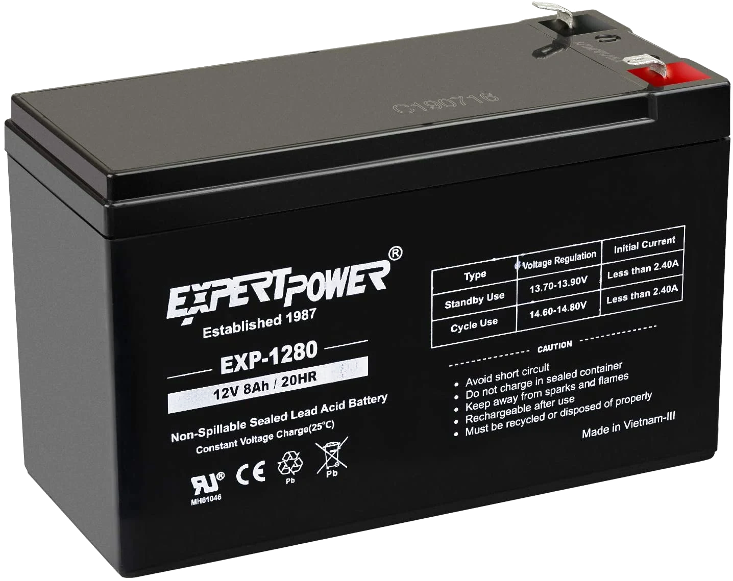 Sealed lead-acid battery