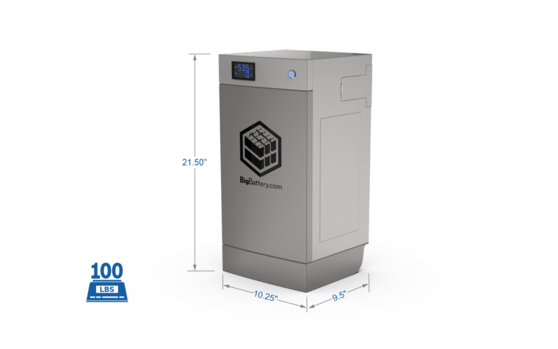 48V HUSKY LiFePO4 103Ah 5.3kWh