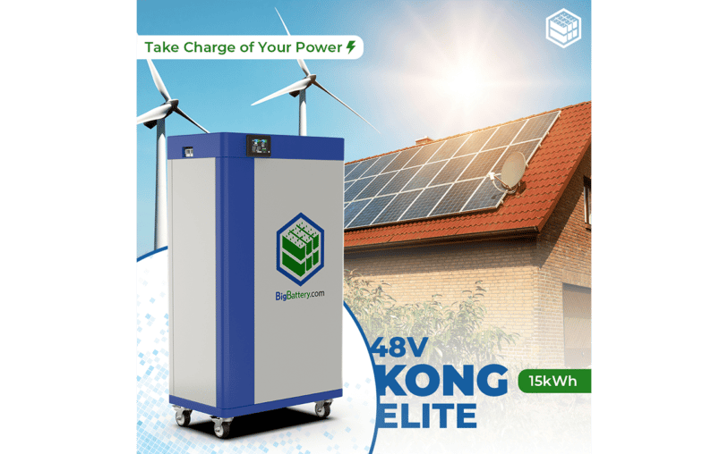 48V 4X KONG ELITE KIT LiFePO4 1200Ah 60kWh
