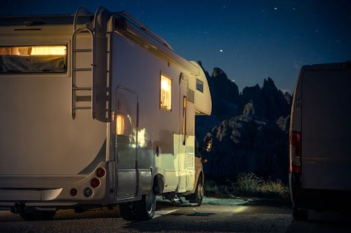 lithium battery powered RV