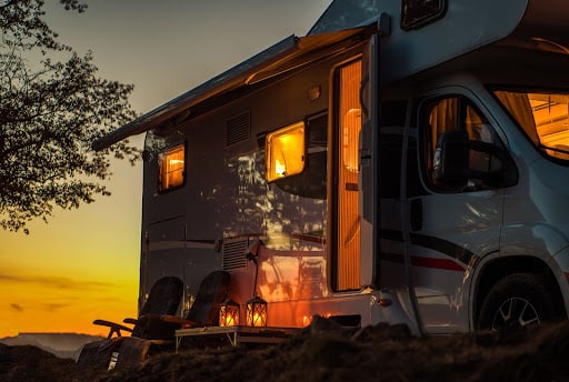 lithium battery powered RV