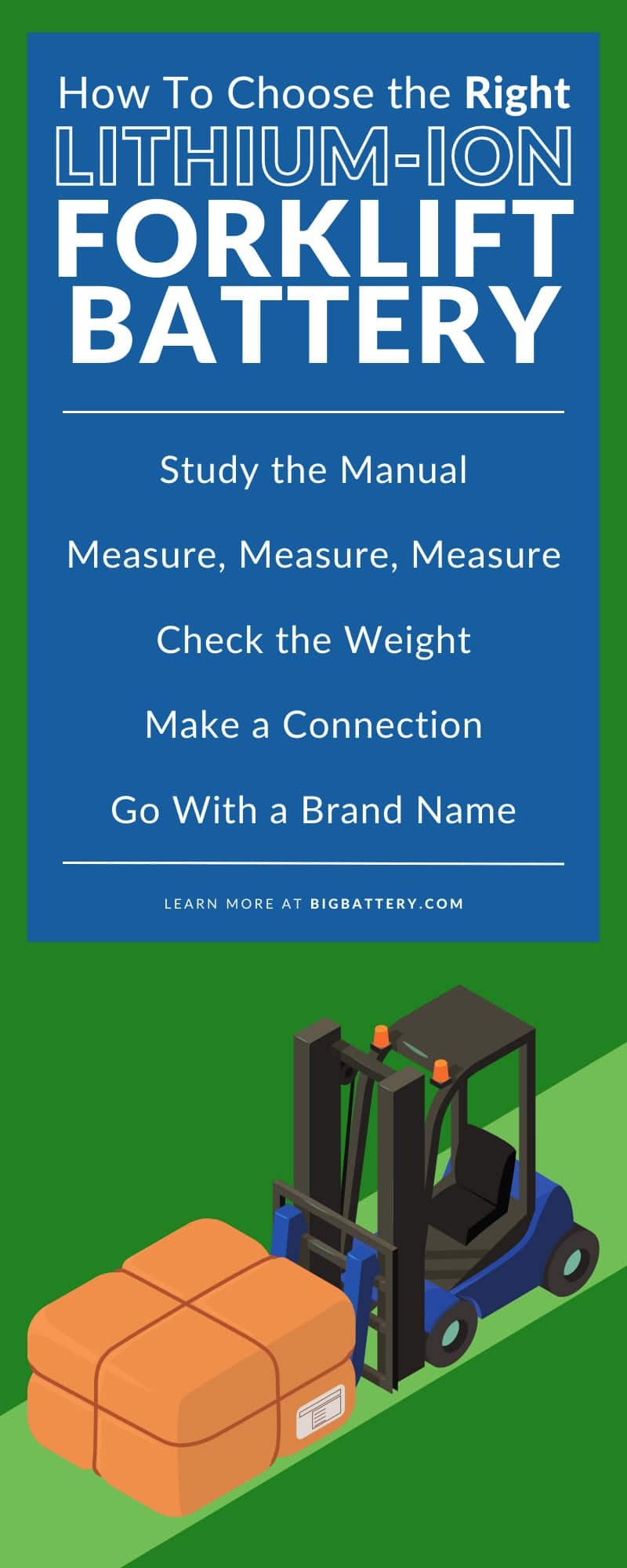 lithium forklift battery