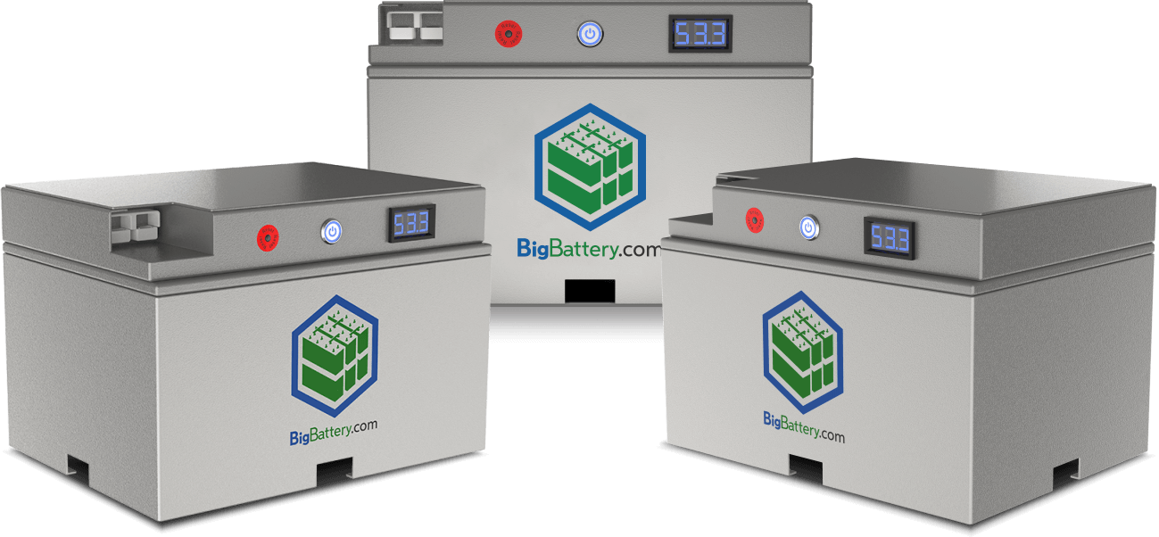 BigBattery 36V RAPTOR LiFePO4 64Ah Cart Battery EcoPowerit