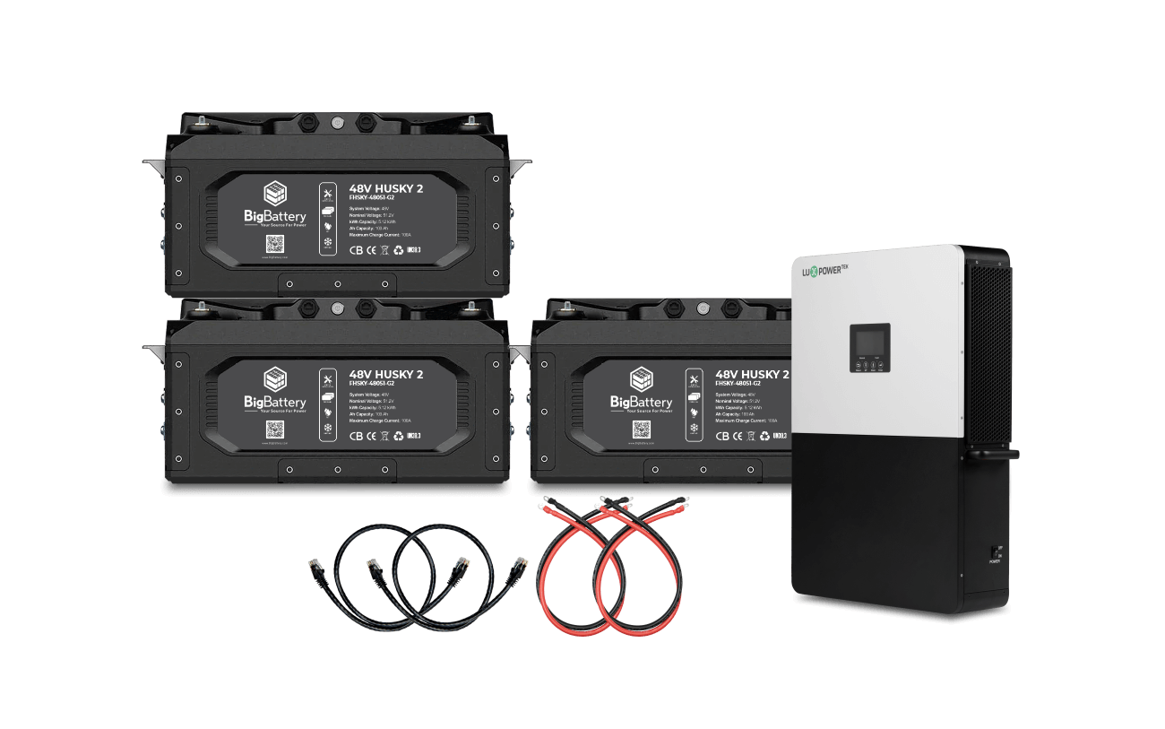 48V 3X HUSKY 2 KIT 6K LUXPower Inverter