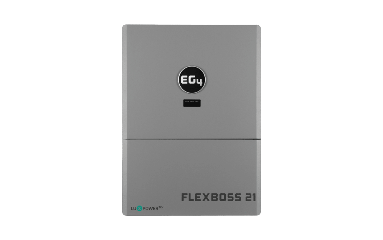 EG4 FlexBOSS21 Hybrid Solar Inverter | 21kW PV / 16kW AC | Split-Phase | 4-MPPT | Scalable | Remote Wi-Fi Monitoring