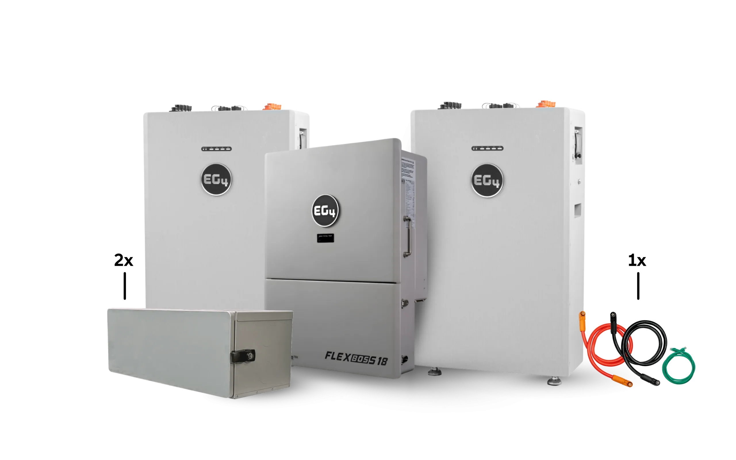 EG4 WallMount 314Ah All-Weather Battery + FLEXBOSS18