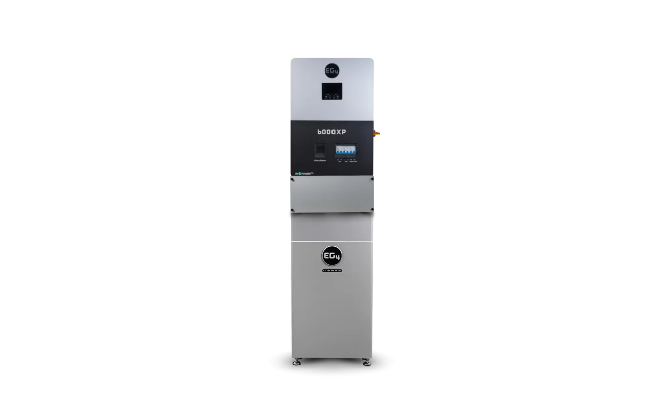 EG4 WallMount 314Ah Indoor Battery + 6000XP Inverter | Off-Grid Home Solar System