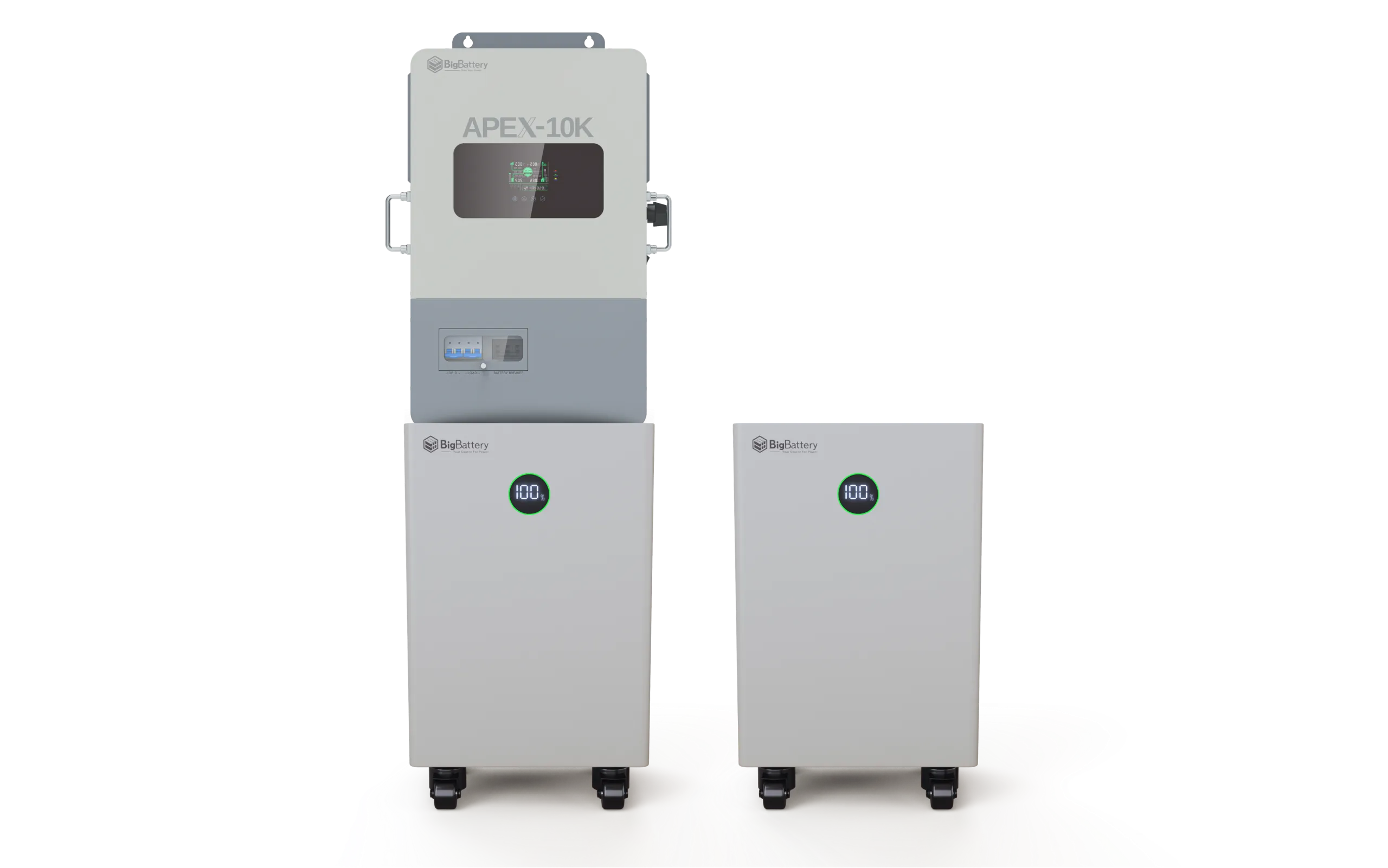 BigBattery 48V NEXUS 14.3kWH Battery + APEX-10K Inverter ESS