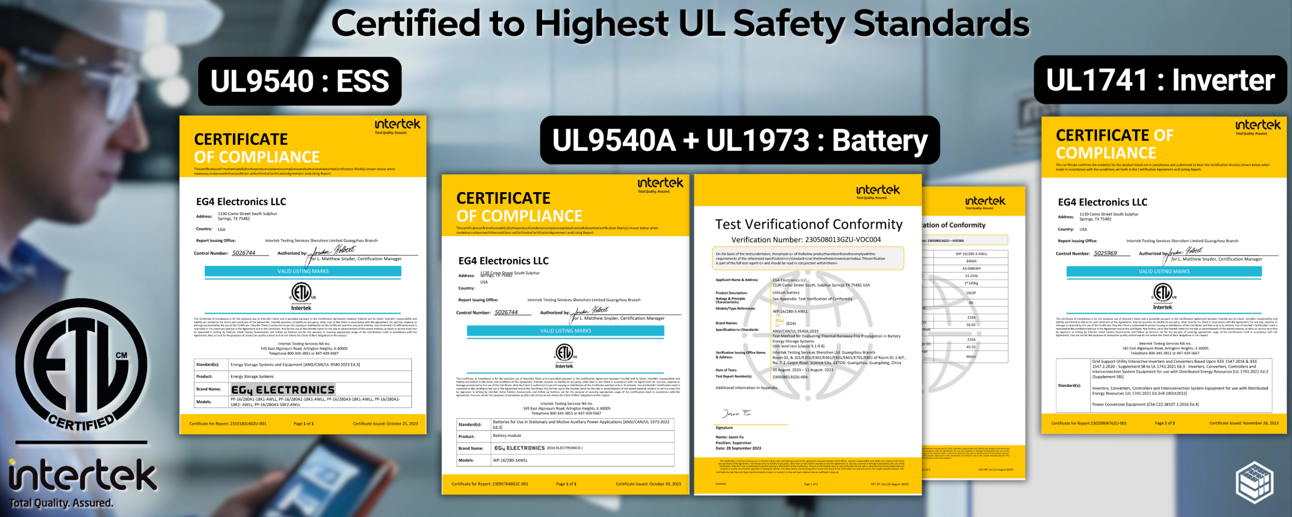 UL Certified