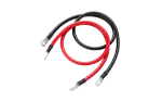 2AWG (Black and Red) 3FT Ring to Ring Terminal Cable