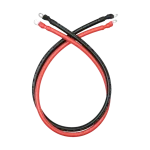 4AWG (Black and Red) 21 inches Ring to Ring Terminal Cable