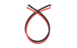 4AWG (Black and Red) 21 inches Ring to Ring Terminal Cable