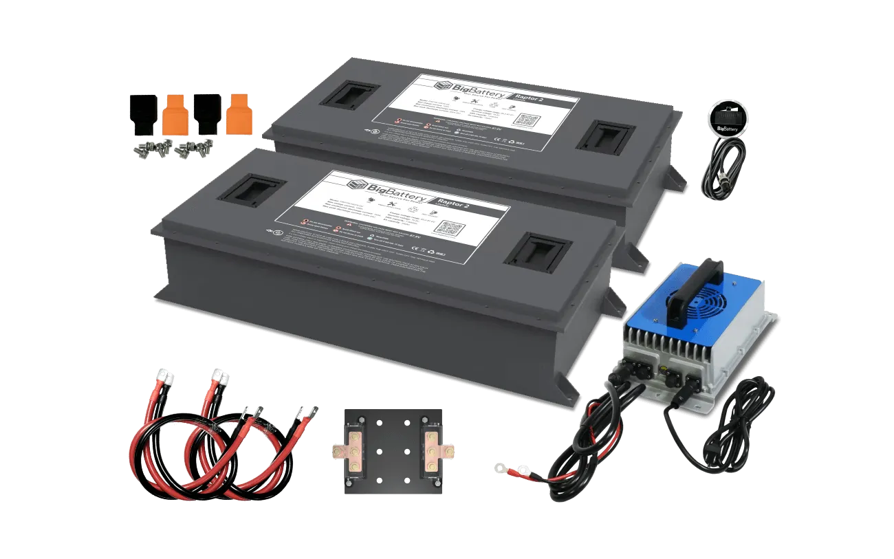 72V RAPTOR 2 Lithium Battery Kit (1× / 2× / 3×)