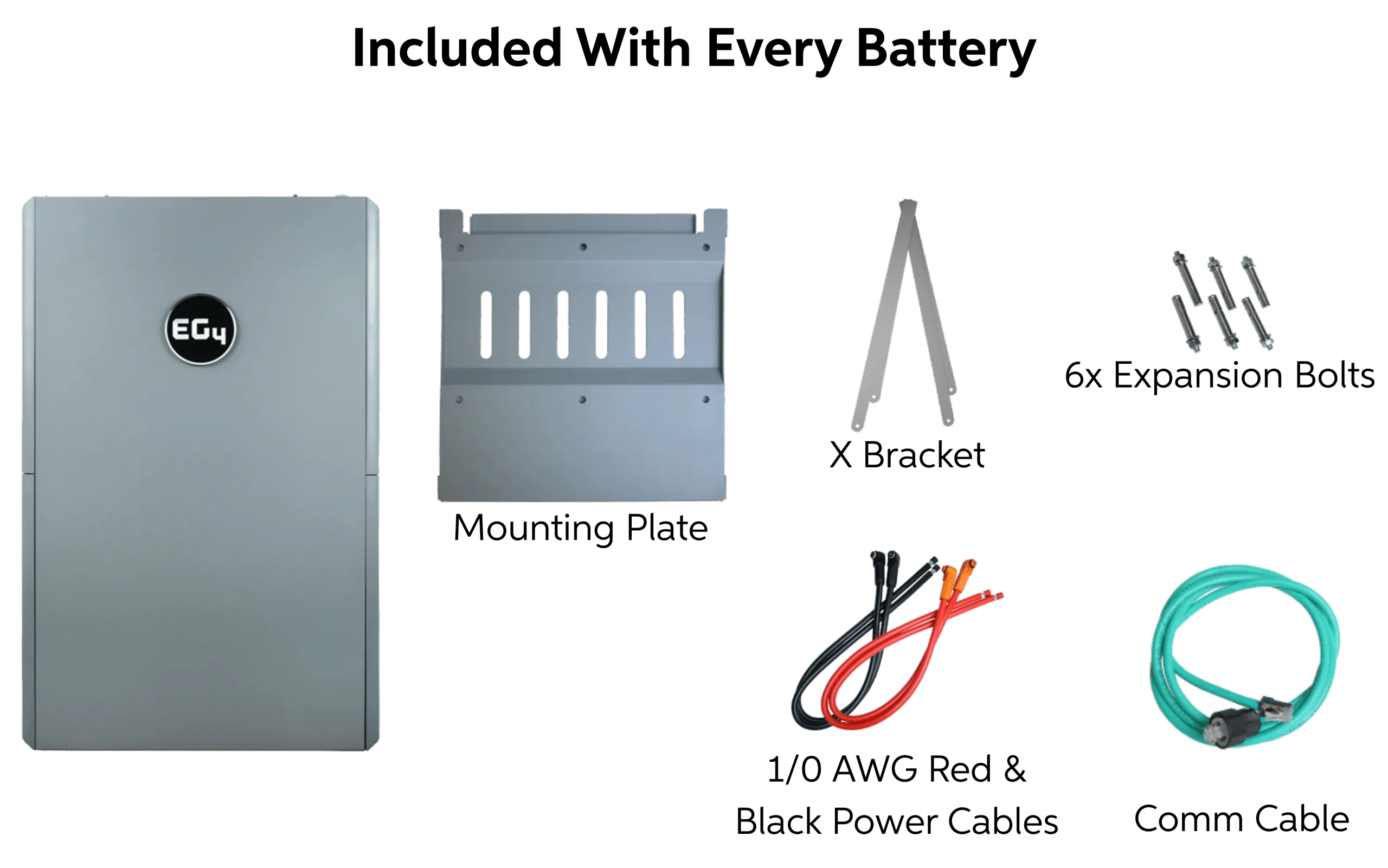 EG4 Wallmount All Weather Battery & 12kPV Hybrid Inverter (ESS) | 14.3-85.8kWh | UL9540 | Grid-Tied Home Solar System (12kW-36kW PV) - Image 2