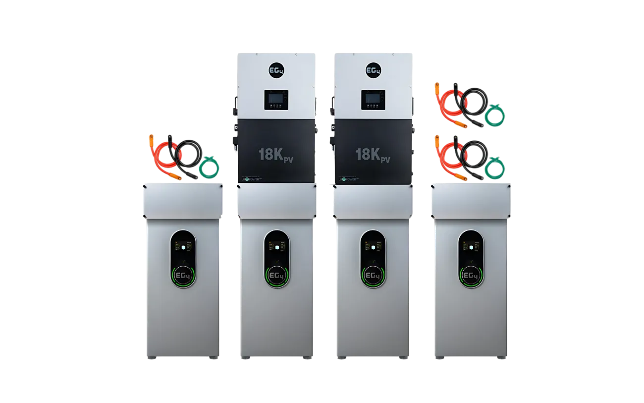 EG4 Wallmount 280Ah Indoor Battery & 18kPV Hybrid Inverter (ESS)