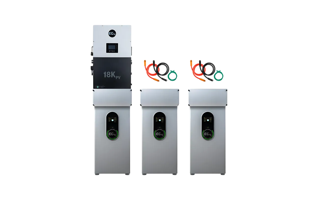 EG4 Wallmount 280Ah Indoor Battery & 18kPV Hybrid Inverter (ESS)
