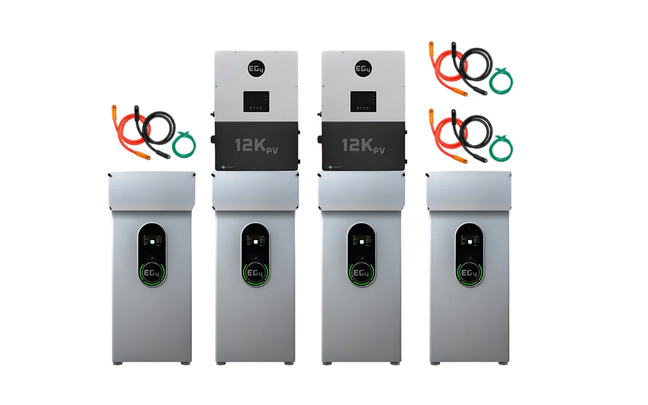 EG4 Wallmount 280Ah Indoor Battery & 12kPV Hybrid Inverter (ESS)
