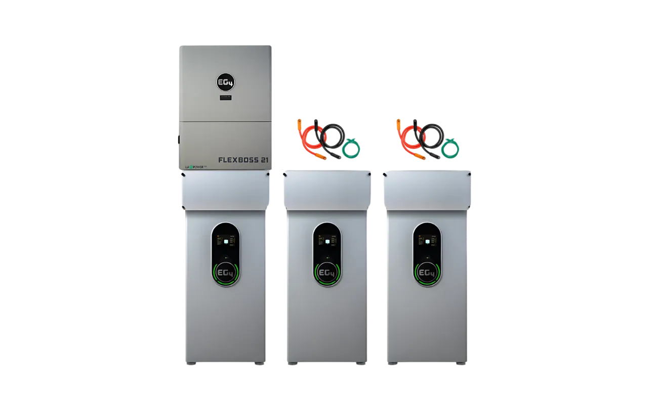 EG4 Wallmount 280Ah Indoor Battery & FlexBoss21 Hybrid Inverter (ESS)
