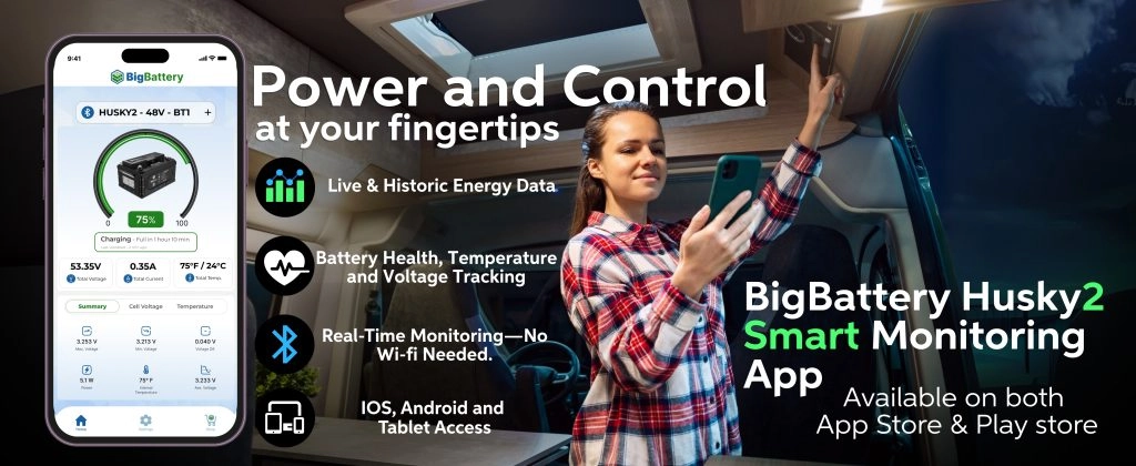 Husky 2 BMS Smart Monitoring App