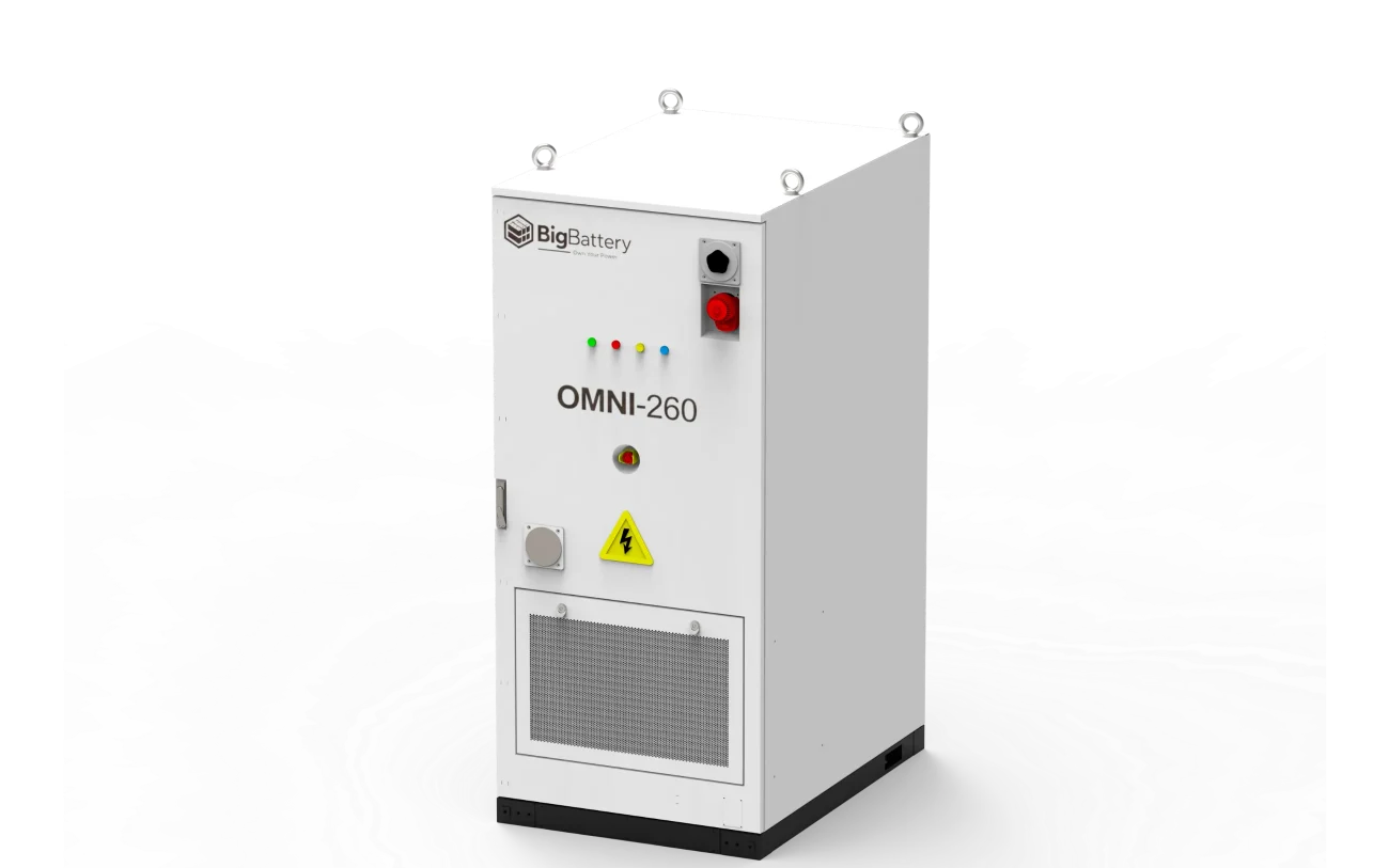 OMNI-260 C&I Energy Storage System | (261kWh/125kW) | Facility Backup Power