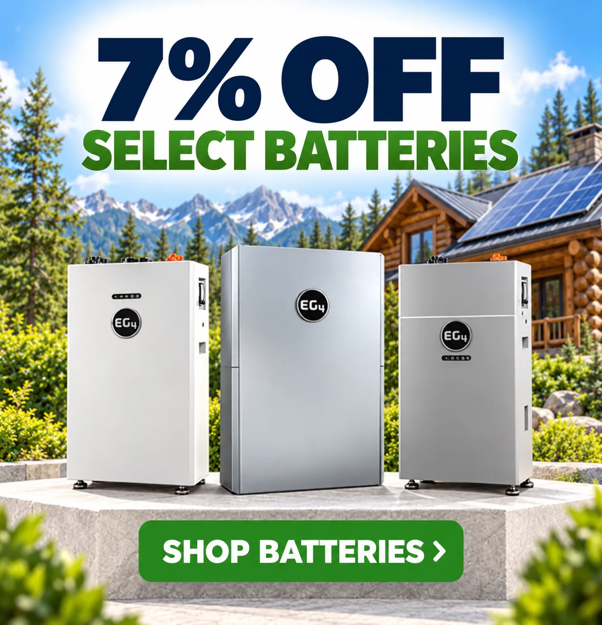 7% off eg4 batteries at bigbattery.com