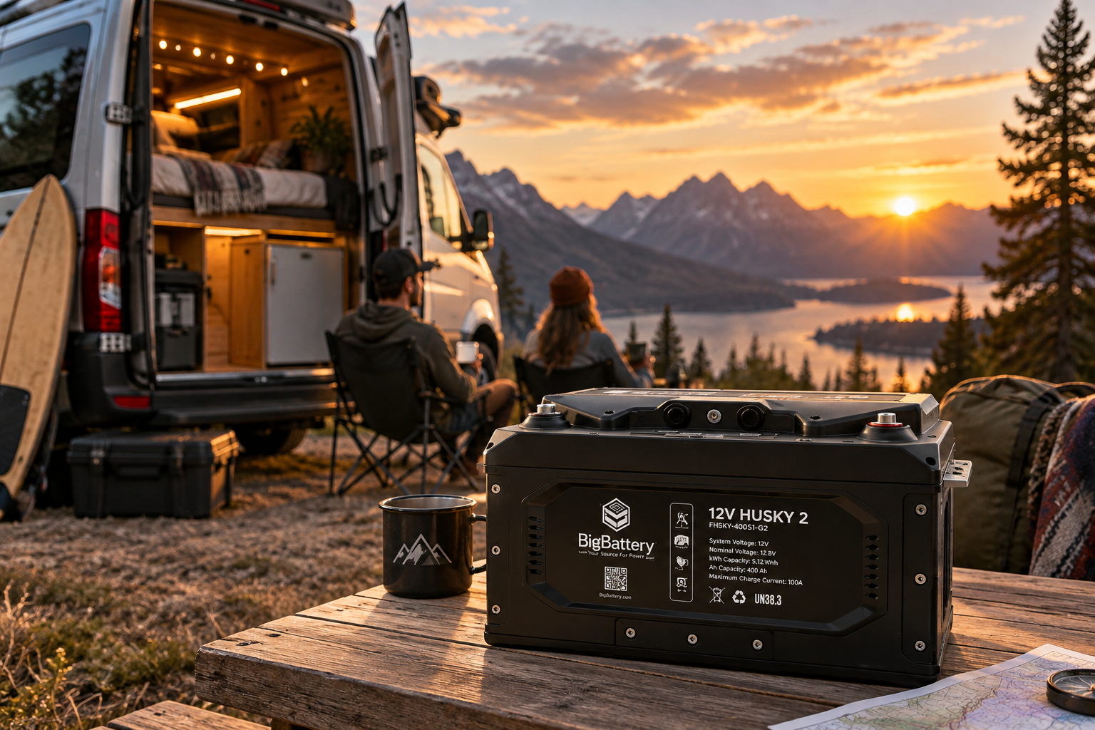 How to Size a Lithium Battery for Van Life