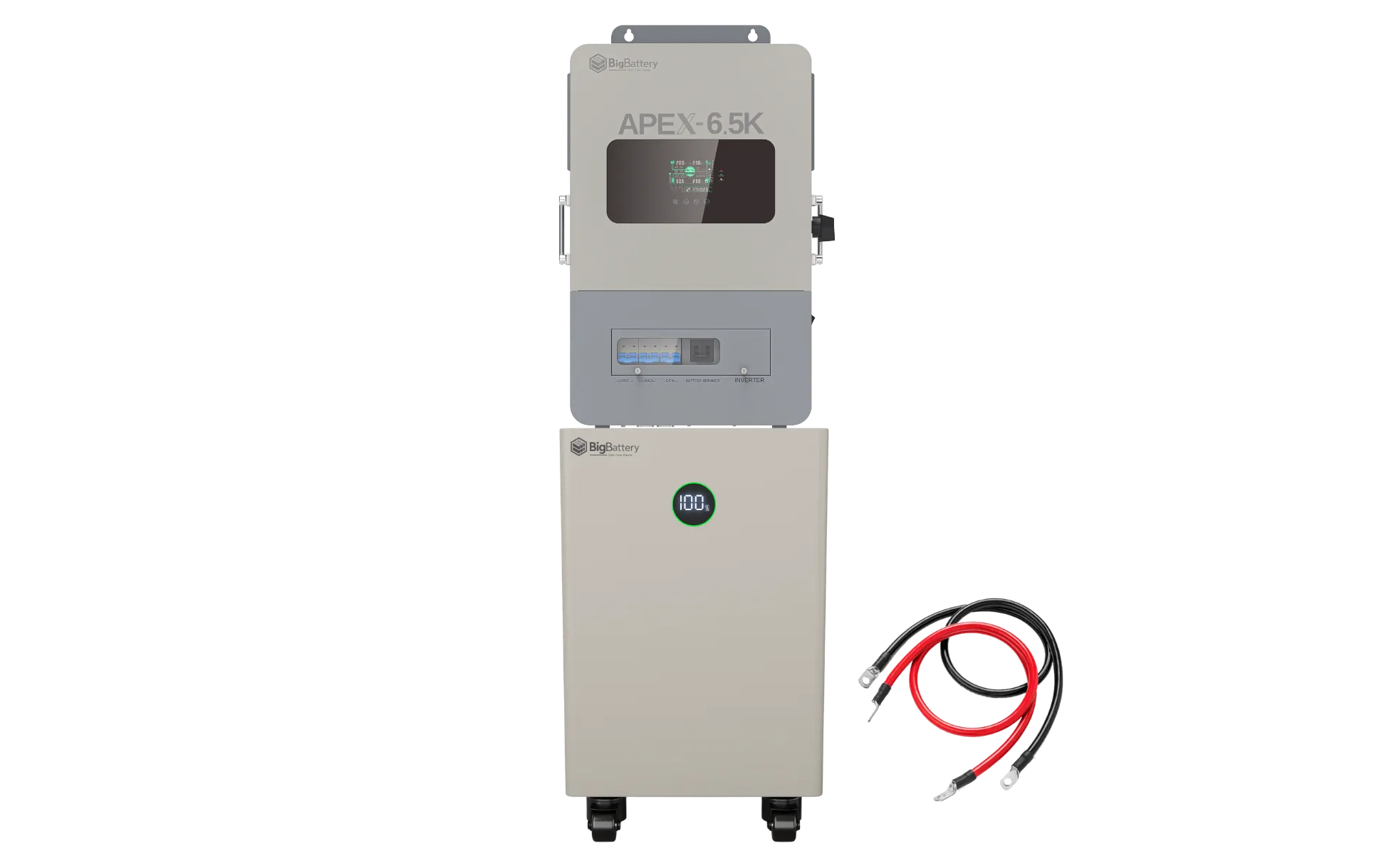 BigBattery NEXUS 2 Battery + APEX 6.5K Inverter | 16kWh | Off-Grid ESS System