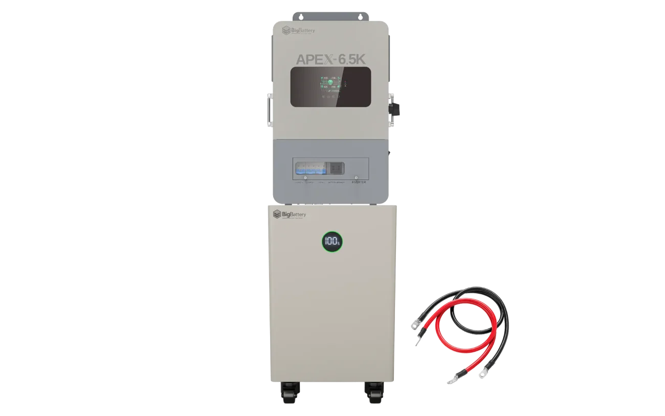 BigBattery NEXUS 2 Battery + APEX 6.5K Inverter | 16kWh | Off-Grid ESS System