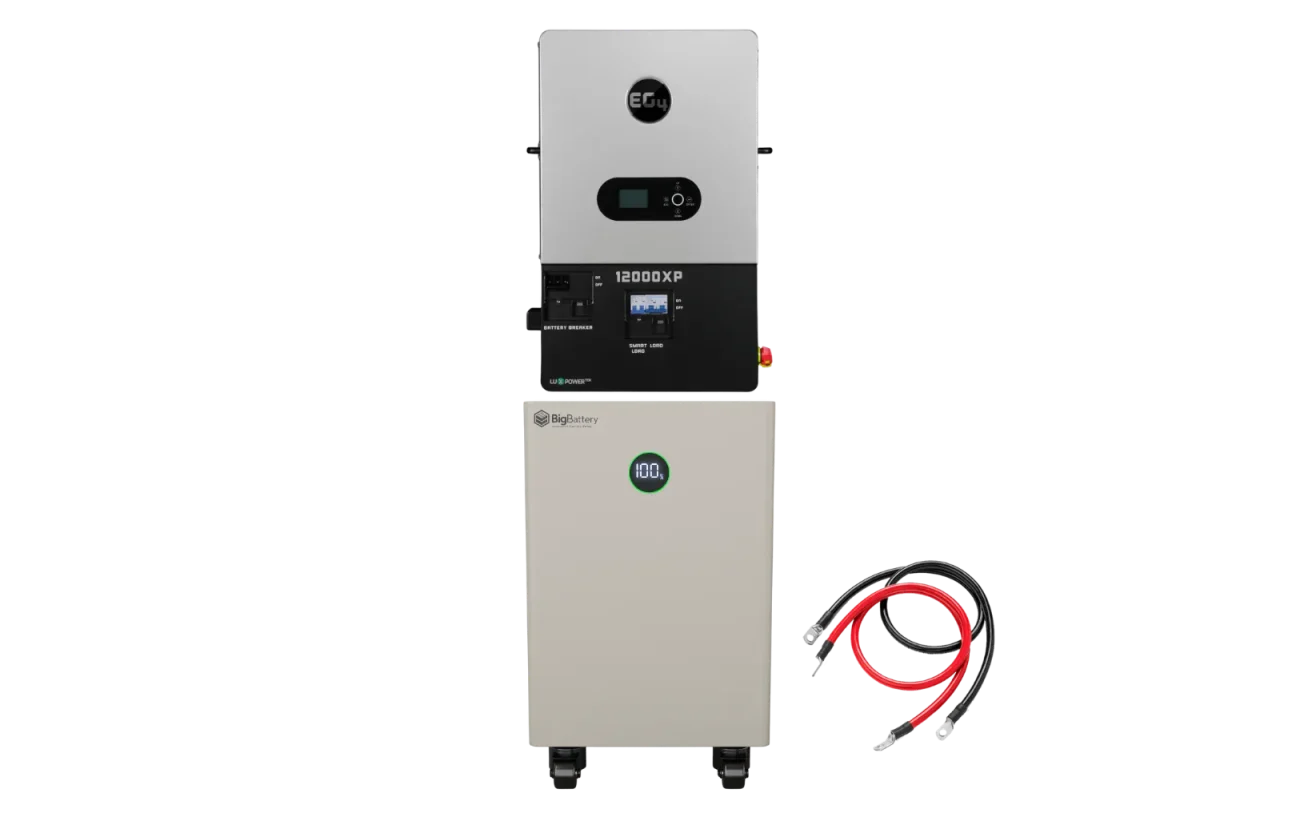 BigBattery NEXUS 2 Battery + EG4 12000XP Inverter | 16kWh |Off-Grid ESS System