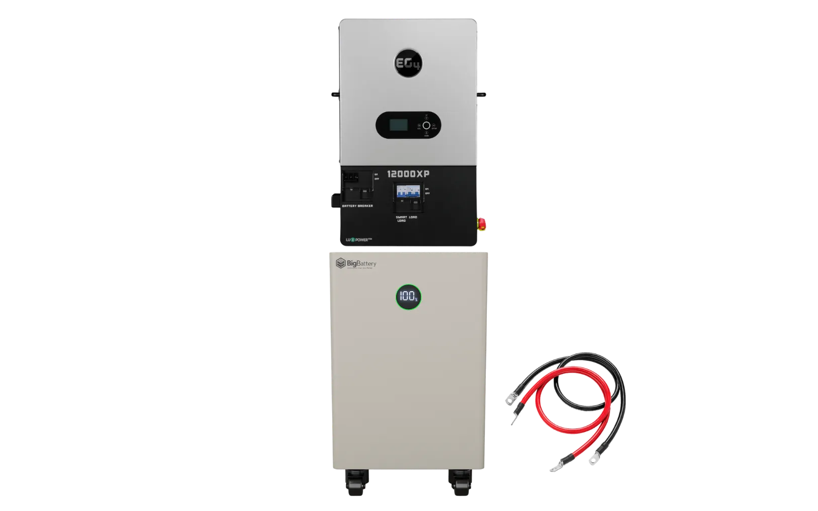 BigBattery NEXUS 2 Battery + EG4 12000XP Inverter | 16kWh |Off-Grid ESS System