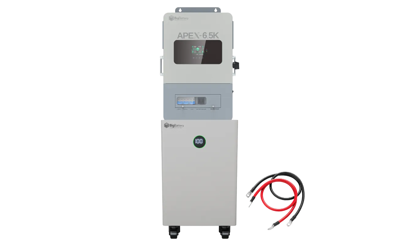 BigBattery NEXUS 2 Battery + APEX 6.5K Inverter | 16kWh | Off-Grid ESS System