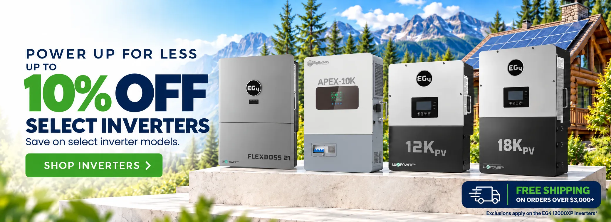 Up to 10% Off on Inverters